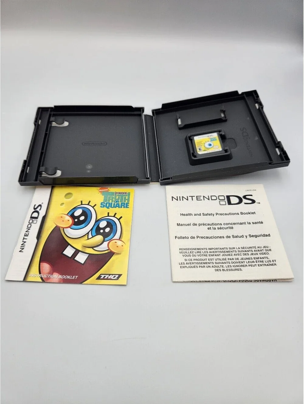 SpongeBob's Truth or Square Nintendo DS NDS CIB Complete W/ Manual B13